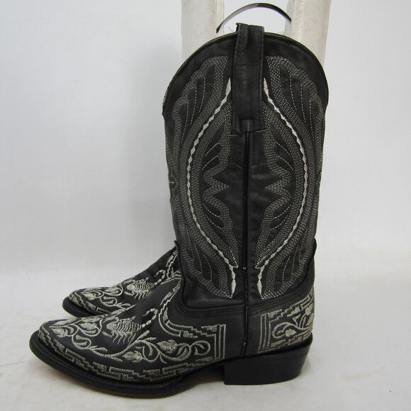 Cocoy Boots Mens Size 7 D Gray Leather Western Cowboy Boots main image 7